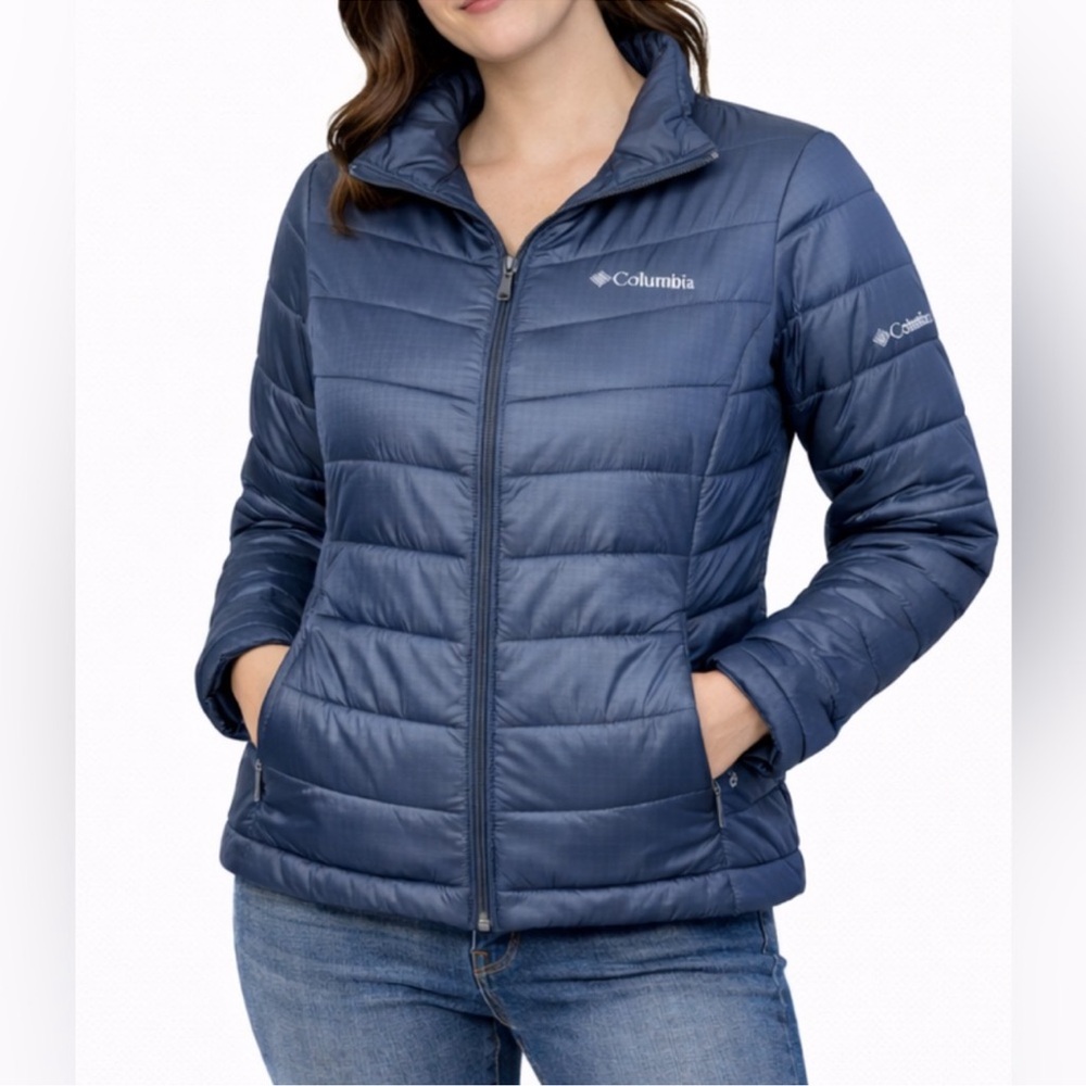 Columbia Women's Blue Puffer Jacket